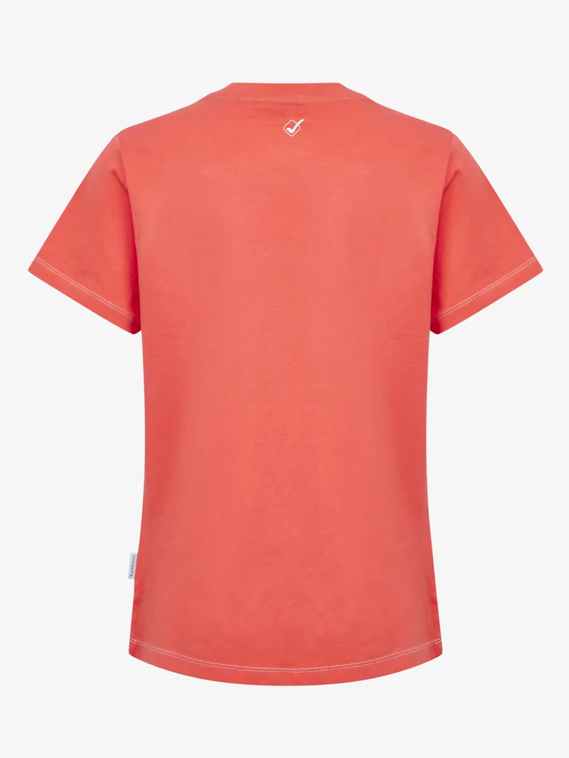 LeMieux Harlow Young Rider Classic Tshirt Coral Crush-2
