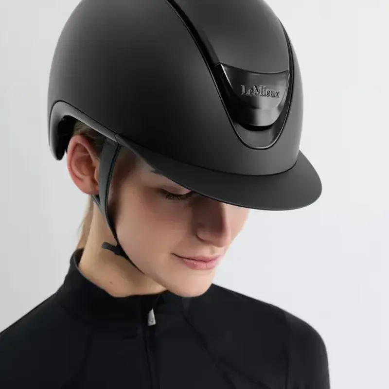 LeMieux Verv Competition Helmet  - Matte Black
