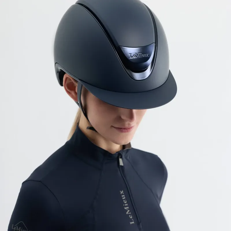 LeMieux Verv Competition Helmet - Matte Navy