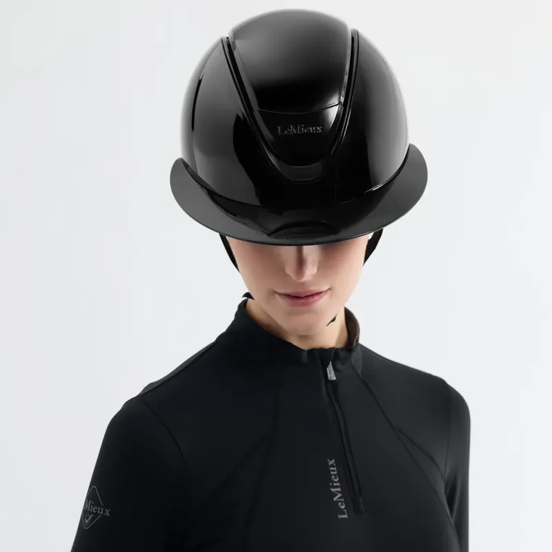 LeMieux Verv Competition Helmet - Gloss Black