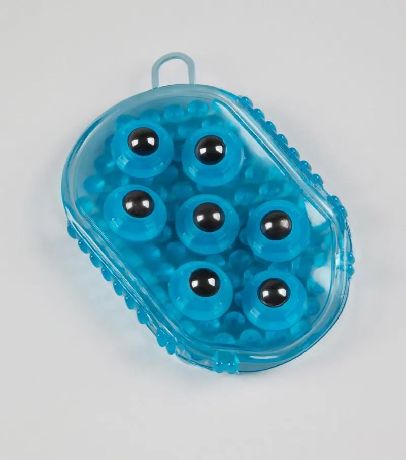 Premier Equine Magnetic Horse Massage Mitt - Peacock Blue