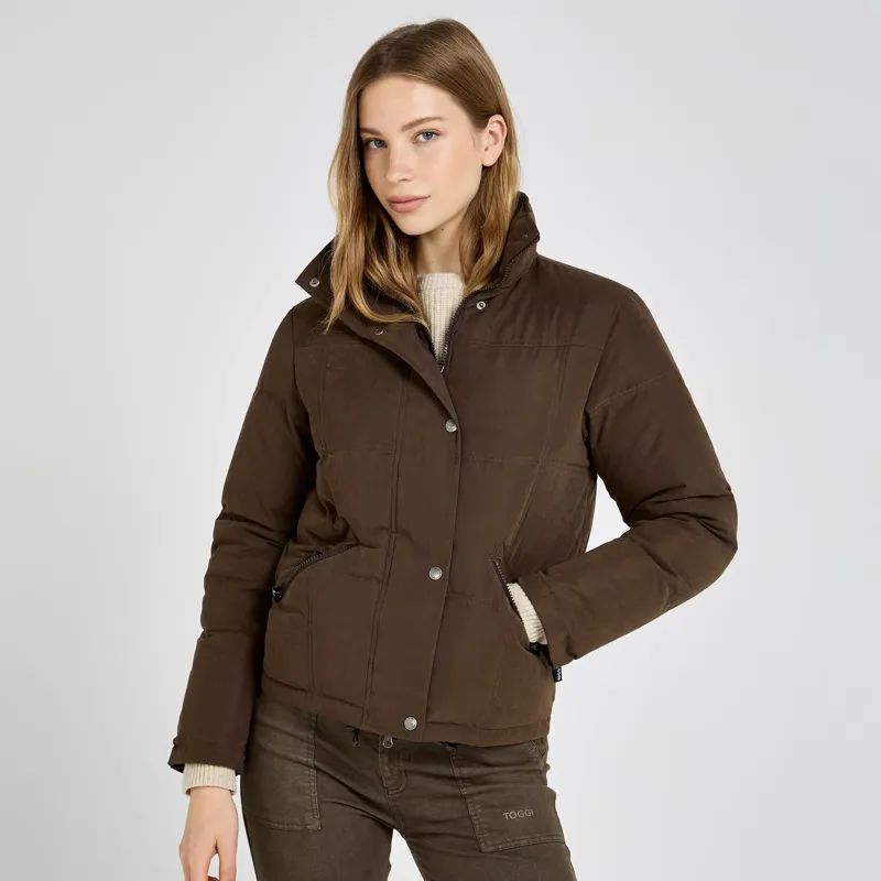 Toggi Panache Downfill Padded Jacket - Black Coffee-5