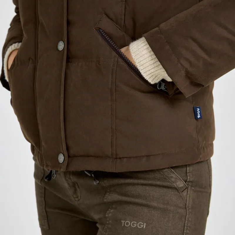 Toggi Panache Downfill Padded Jacket - Black Coffee-9