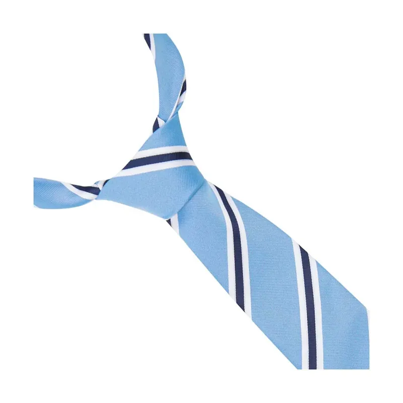 Supreme Products Show Tie - Child Blue/Navy Stripe