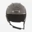 Evoke Callisto Classic Peak Riding Hat Metallic Graphite/Marcasite Crystal Frame