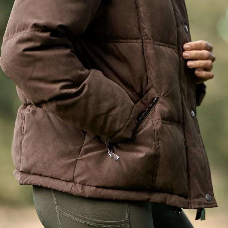 Toggi Panache Downfill Padded Jacket - Black Coffee-2
