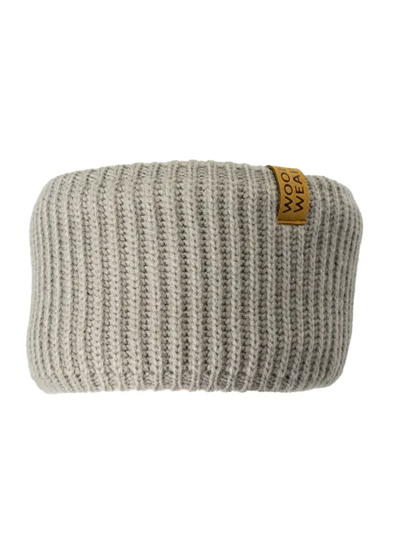 Woof Wear Ribbed Headband - Stone-1