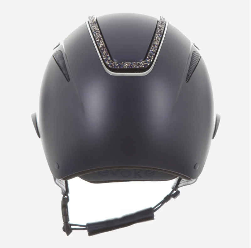 Evoke Elara Wide Peak Navy/Navy Crystal Frame-2