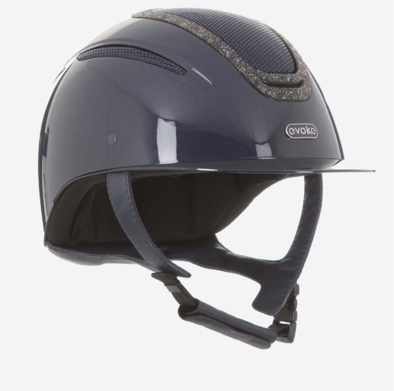 Evoke Elara Classic Peak Navy Metallic/Steel Crystal Frame-1