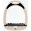 Flex-On Ultra Grip Green Compost Stirrups - Milk Shake/Black/Milk Shake