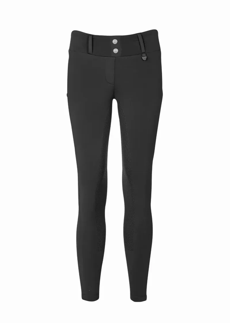 Woofwear Young Rider Elite Riding Tights - Black-3