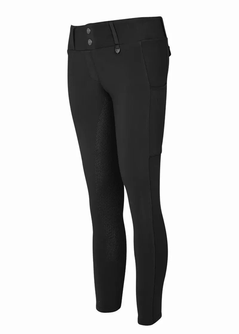 Woofwear Young Rider Elite Riding Tights - Black-1