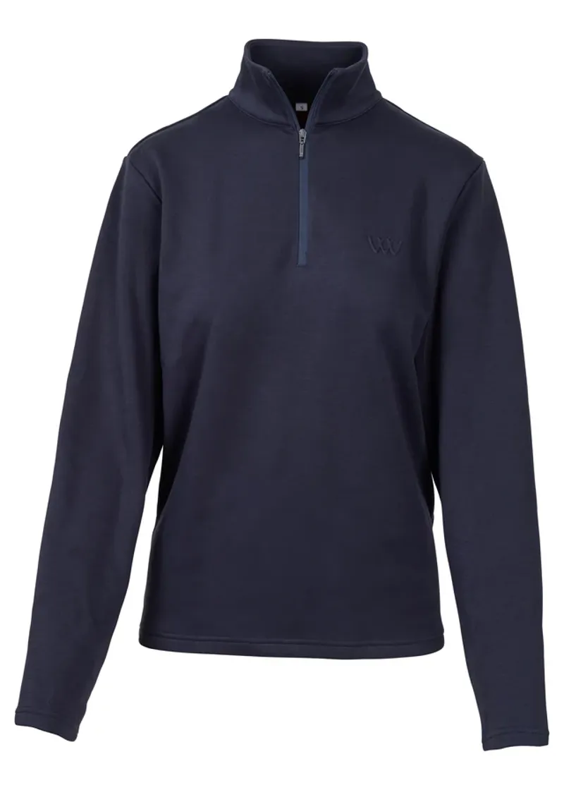 Woof Wear Ladies 1/4 Zip Fleece - Navy-4