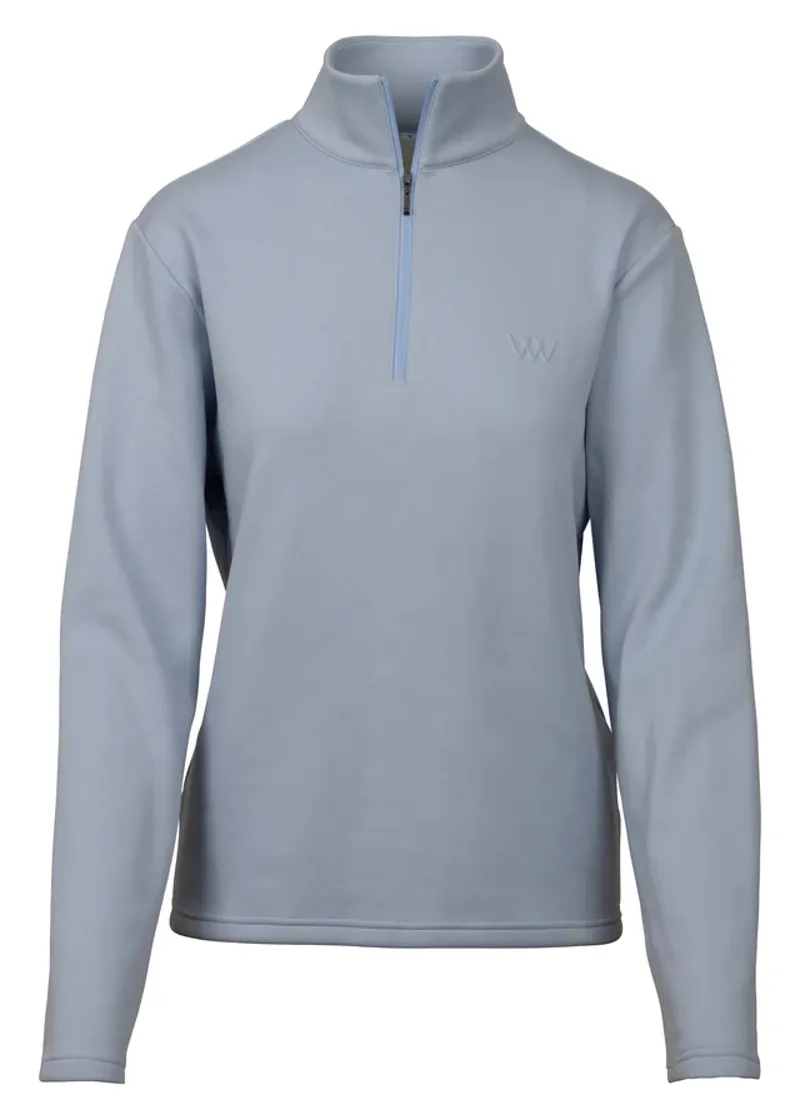 Woof Wear Ladies 1/4 Zip Fleece - Powder Blue-5