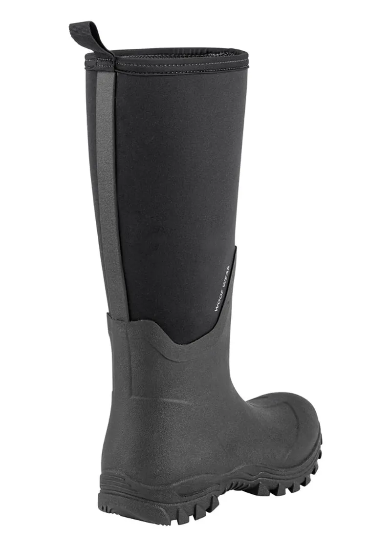 Woof Wear Long Work Boots - Black-5