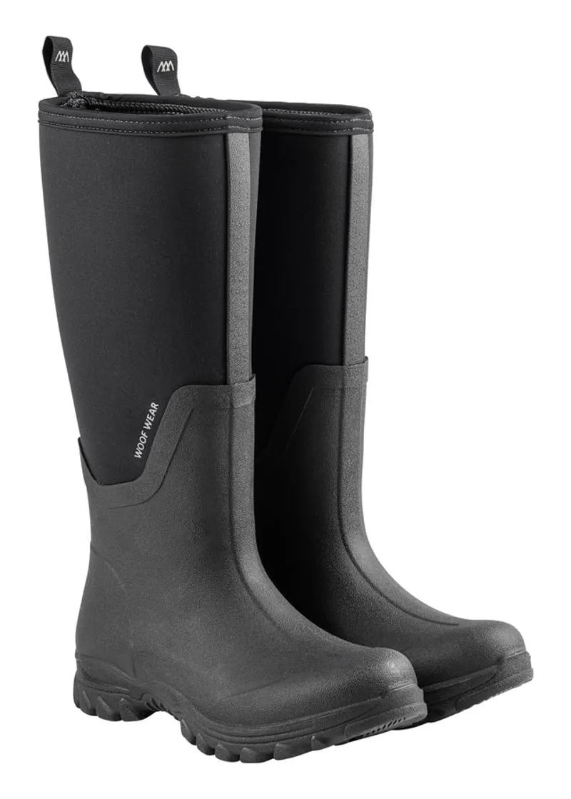 Woof Wear Long Work Boots - Black-3
