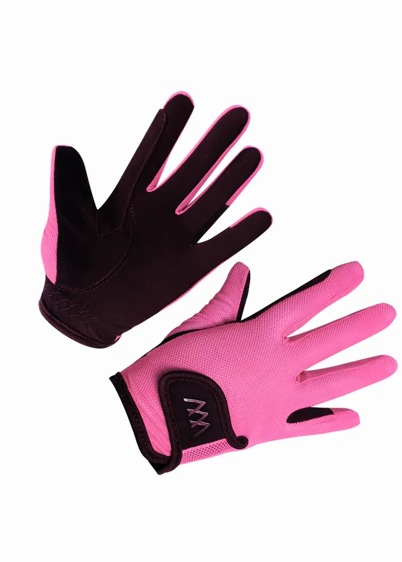 WoofWear Young Rider Pro Glove - BubbleGum-1