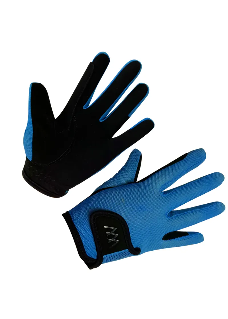 WoofWear Young Rider Pro Glove - Electric Blue