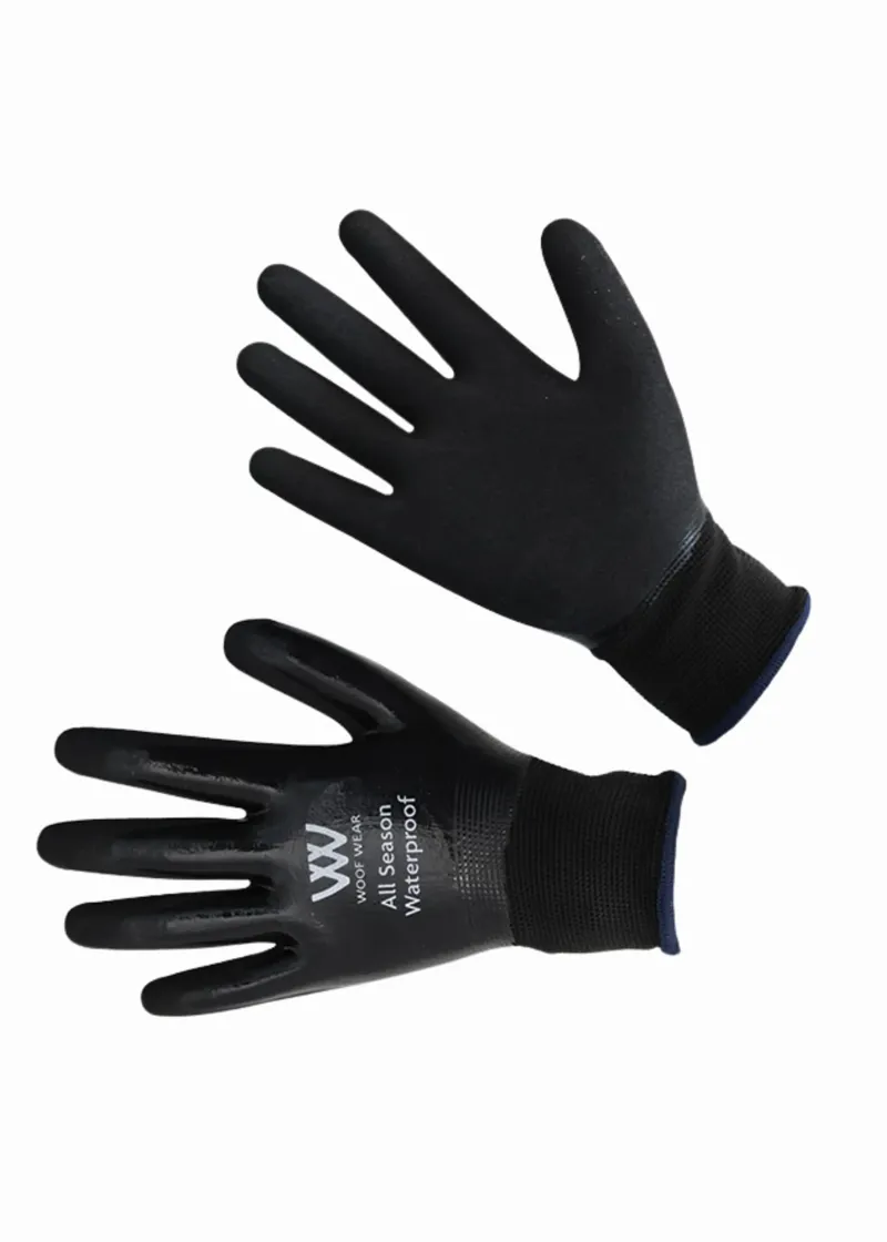 Woof Wear All Season Waterproof Yard Glove - Black