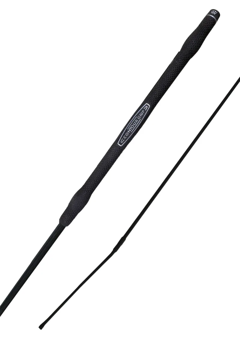 Woofwear Contour Dressage Whip - Black