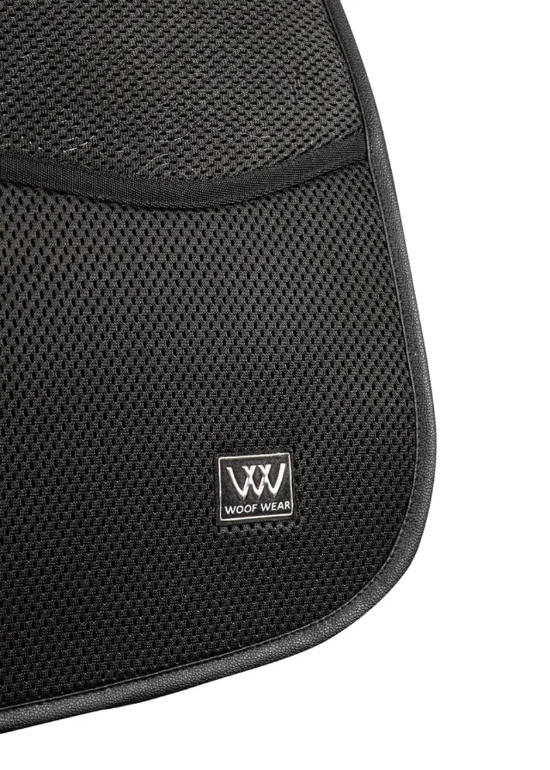 Woof Wear iVent Close Contact Saddle Pad - Black Full-5
