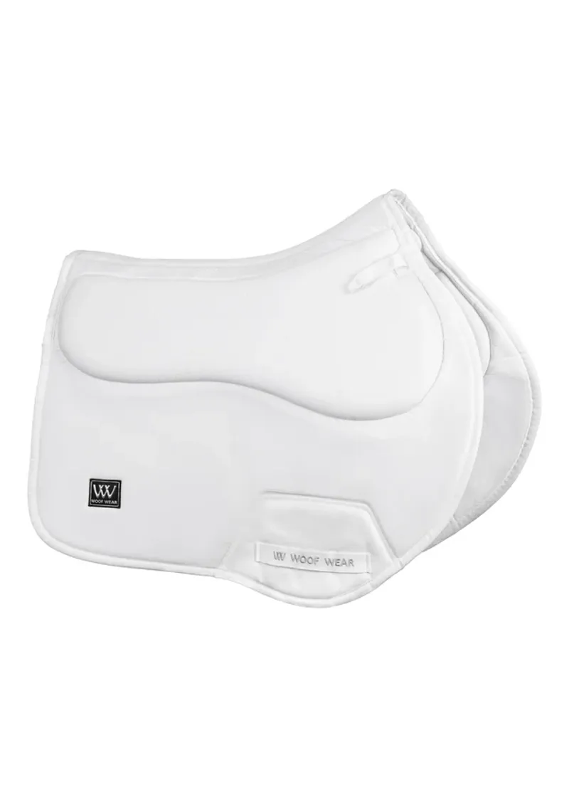 WoofWear Elite Comfort Plus Saddle Pad Close Contact - White Full-3