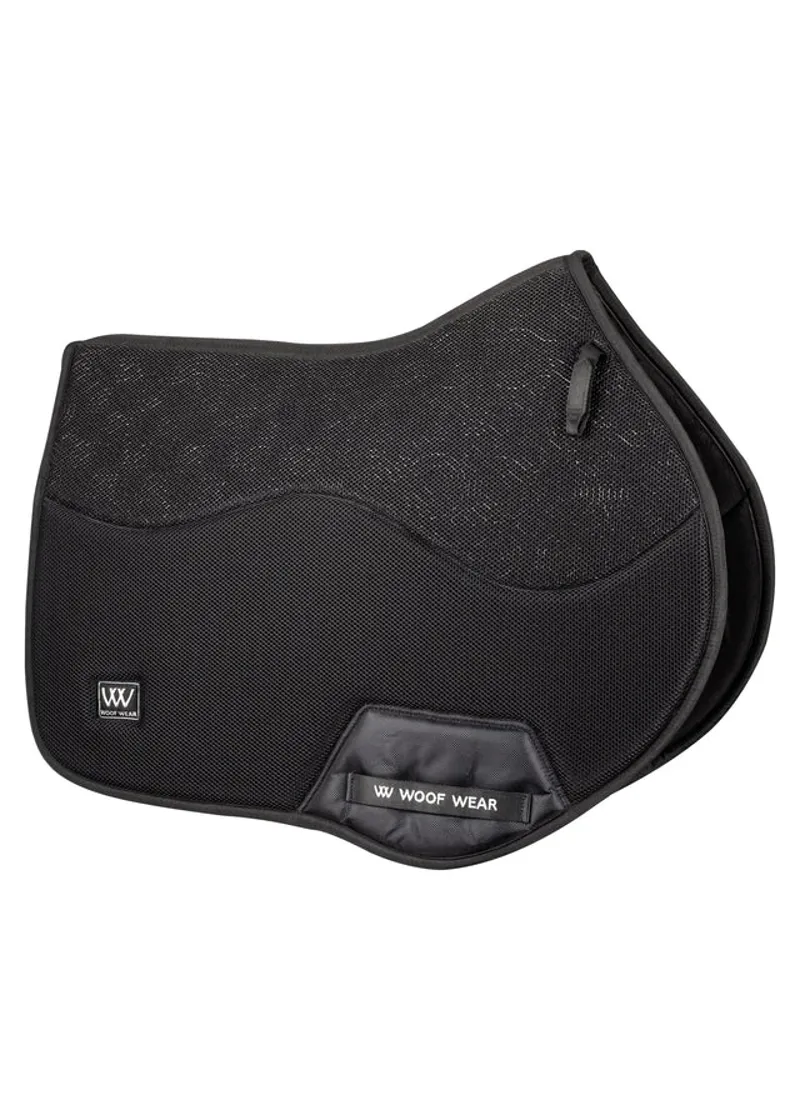 WoofWear Elite Comfort Mesh Close Contact Saddle Pad - Black Large-4