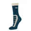 WoofWear Short Bamboo Tech Riding Socks Petrol/Stone
