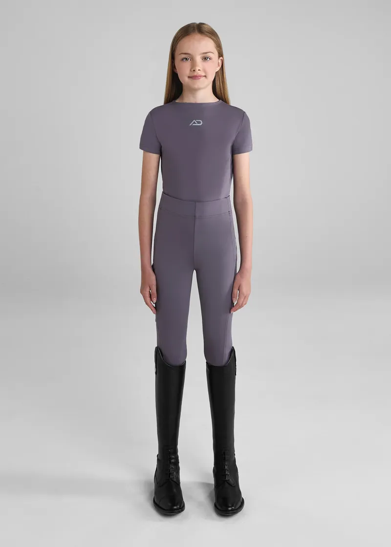 Aztec Diamond Young Rider Tech Tee - Amethyst-1