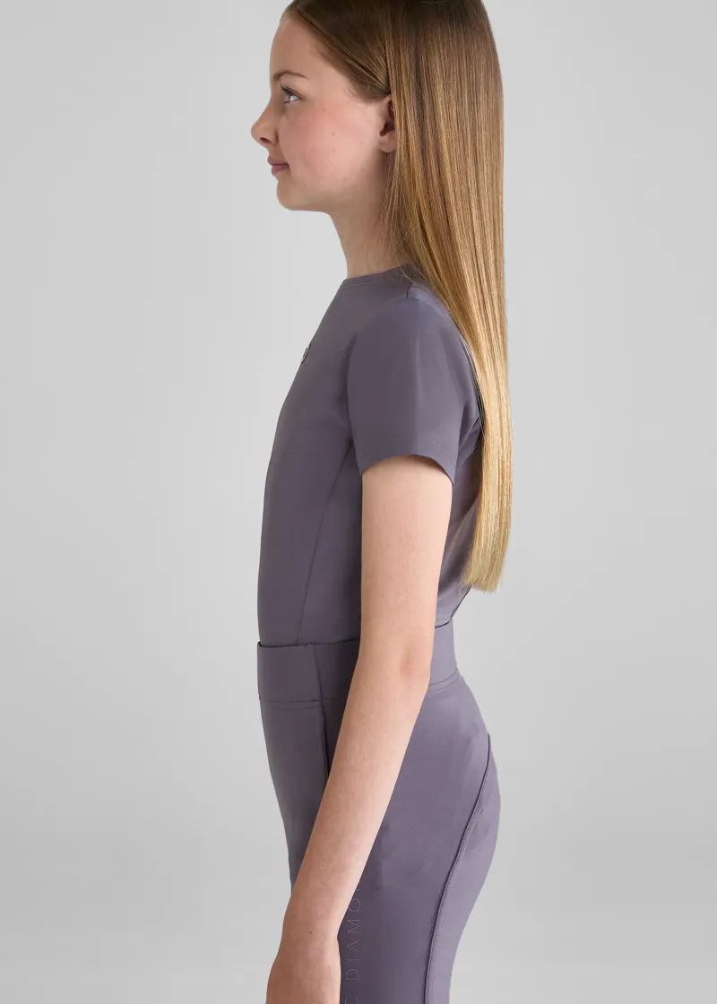 Aztec Diamond Young Rider Tech Tee - Amethyst-2