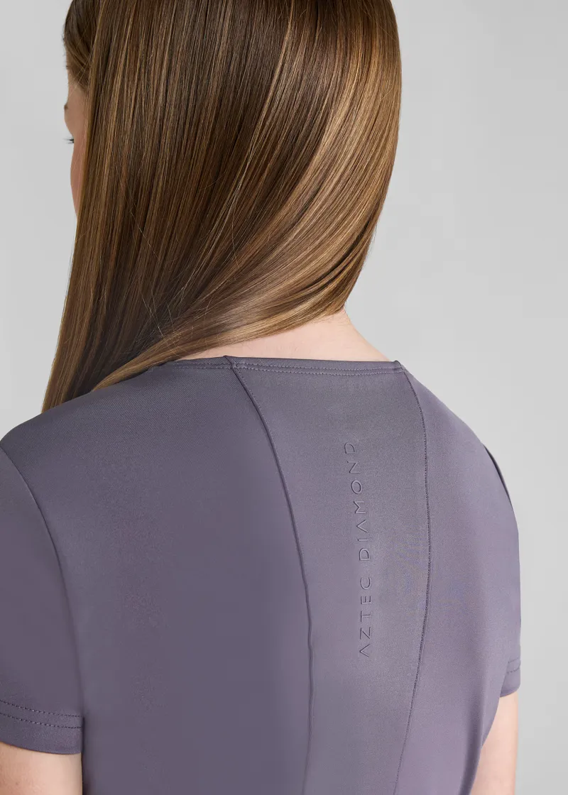 Aztec Diamond Young Rider Tech Tee - Amethyst-3