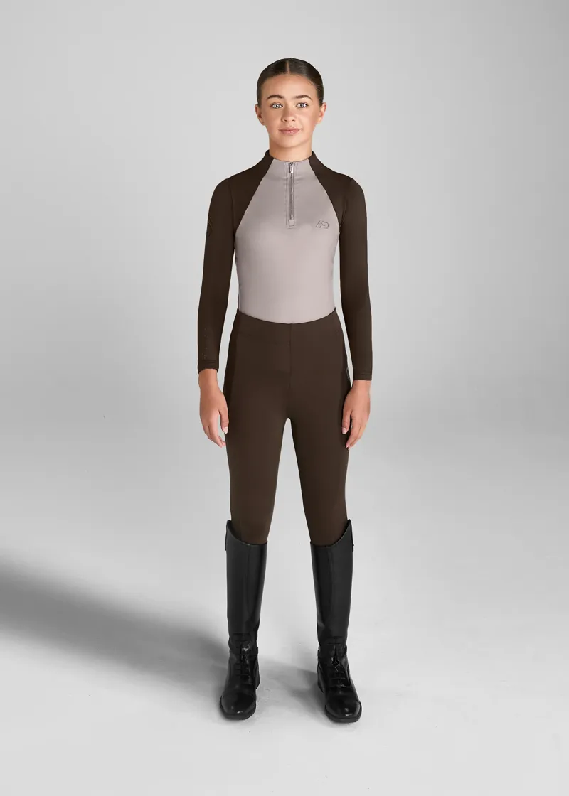Aztec Diamond YR Block Base Layer - Mocha-1