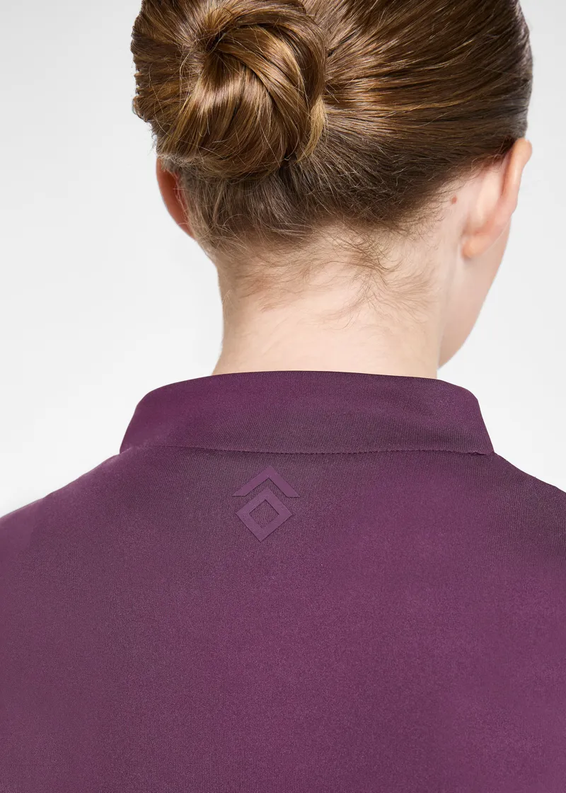 Aztec Diamond Young Rider Base Layer - Plum-3