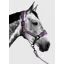 Aztec Diamond Panel Headcollar - Plum