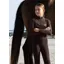 Aztec Diamond Young Rider Base Layer - Espresso