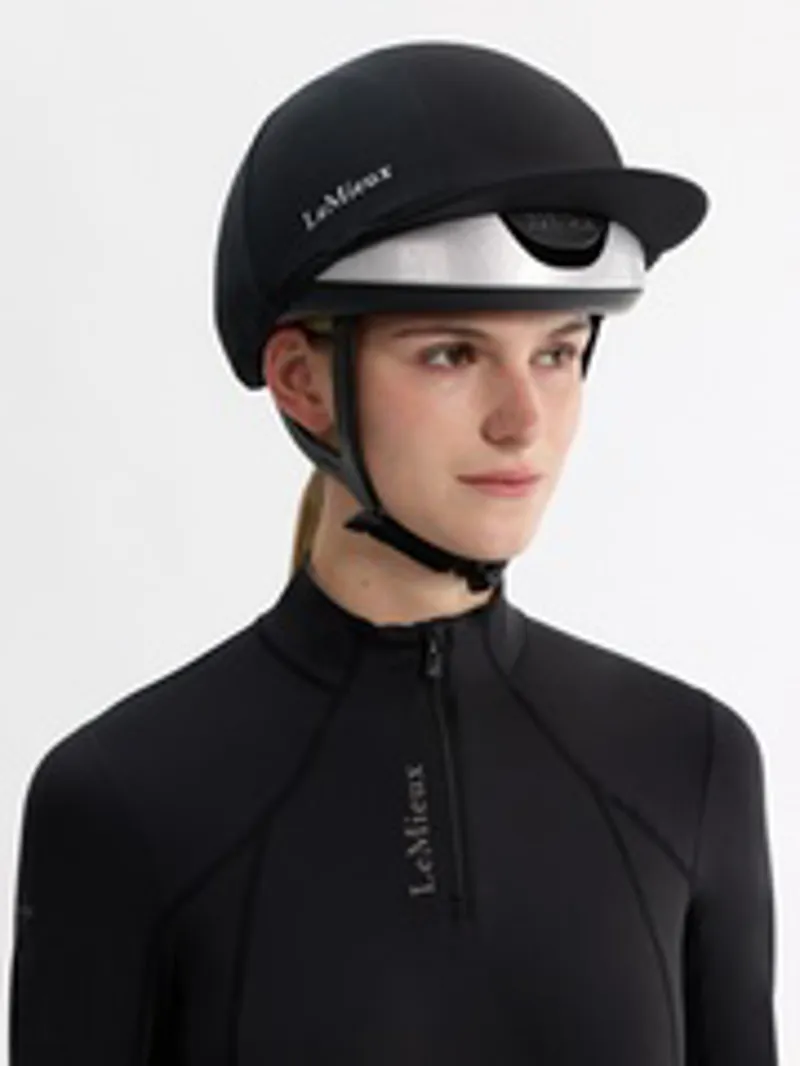 LeMieux Vexa Skull Helmet  - Silver-4