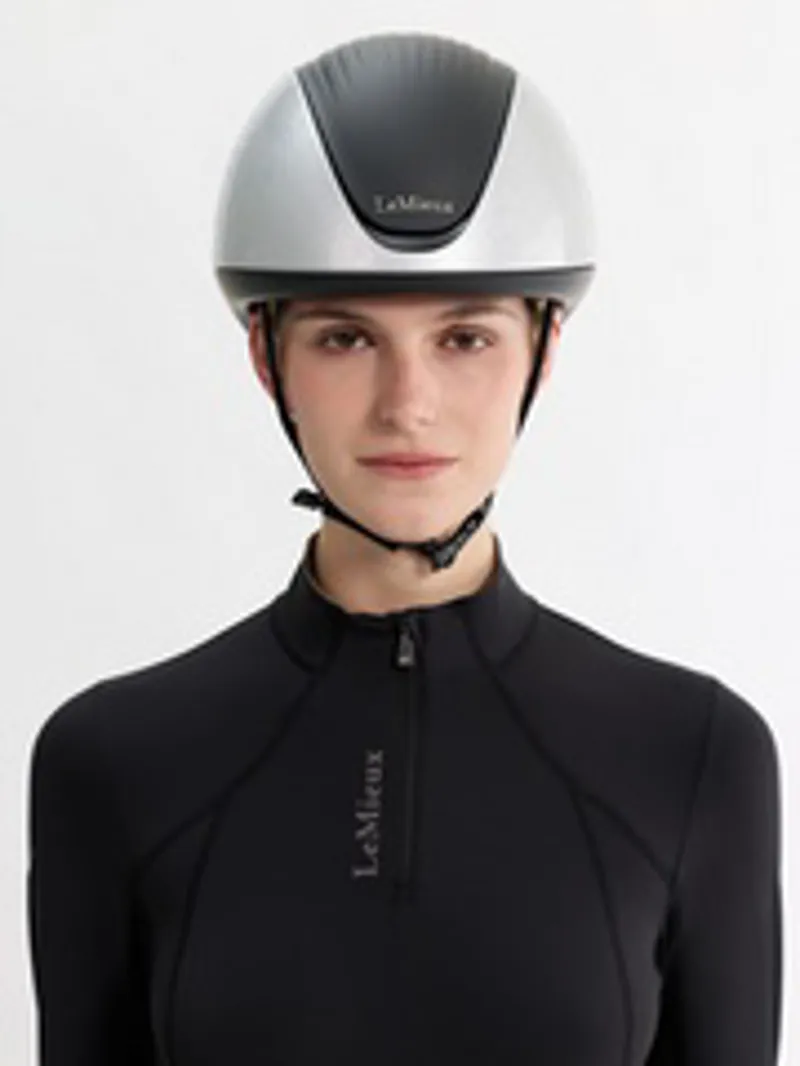 LeMieux Vexa Skull Helmet  - Silver-3