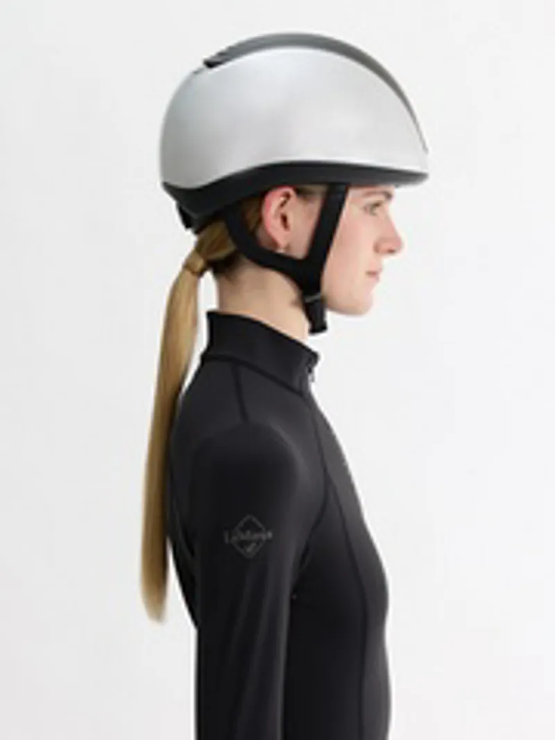LeMieux Vexa Skull Helmet  - Silver-1