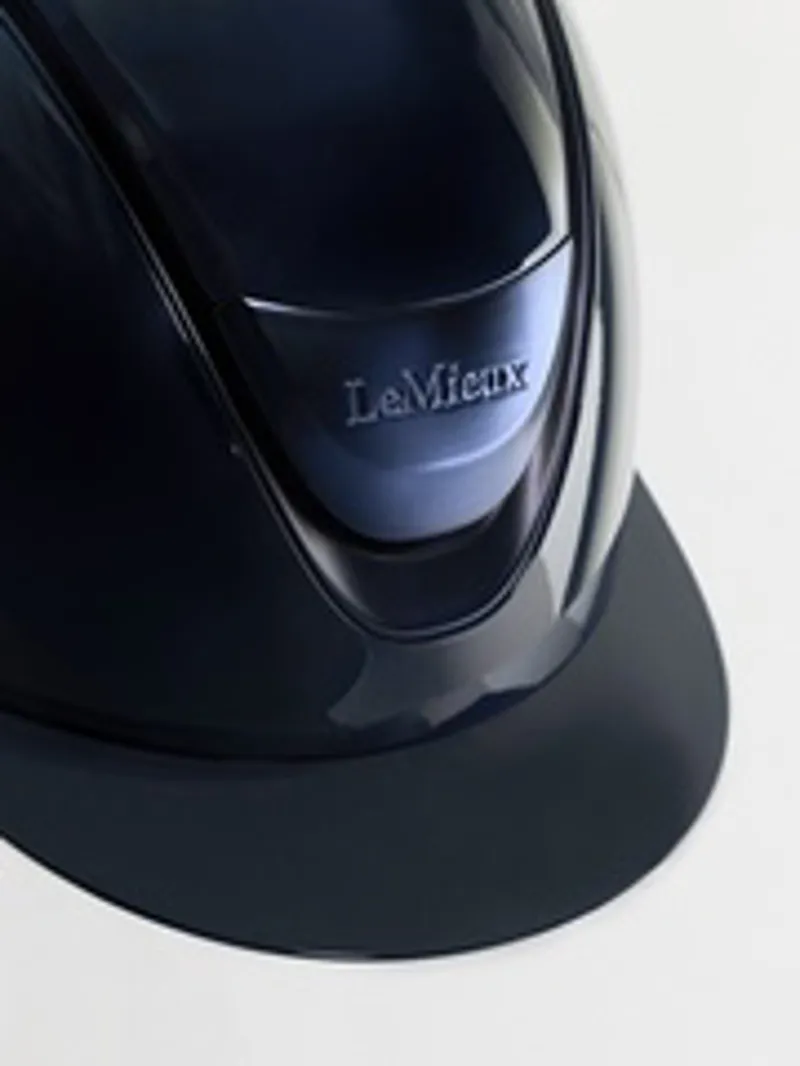 LeMieux Verv Competition Helmet - Gloss Navy-8