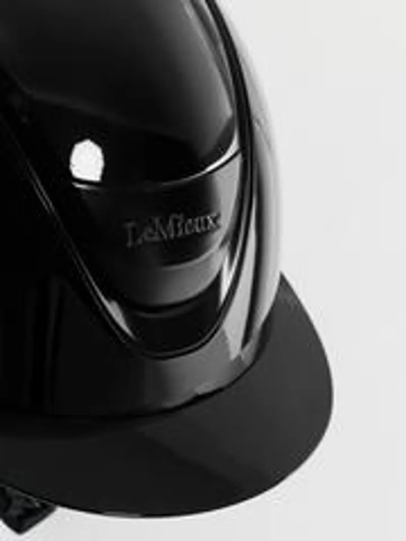 LeMieux Verv Competition Helmet - Gloss Black-6