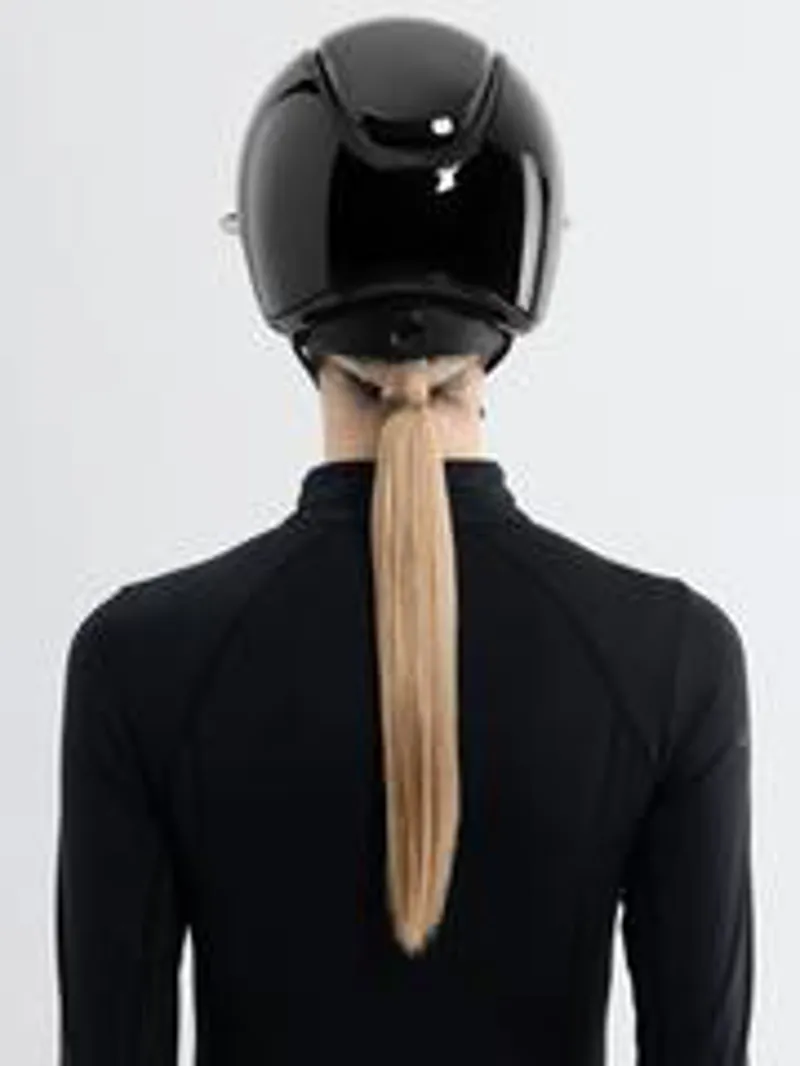 LeMieux Verv Competition Helmet - Gloss Black-5