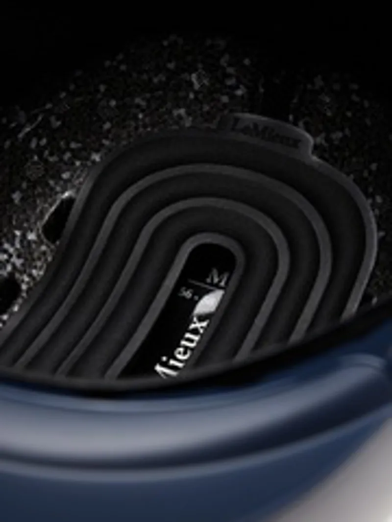 LeMieux Verv Competition Helmet - Matte Navy-7