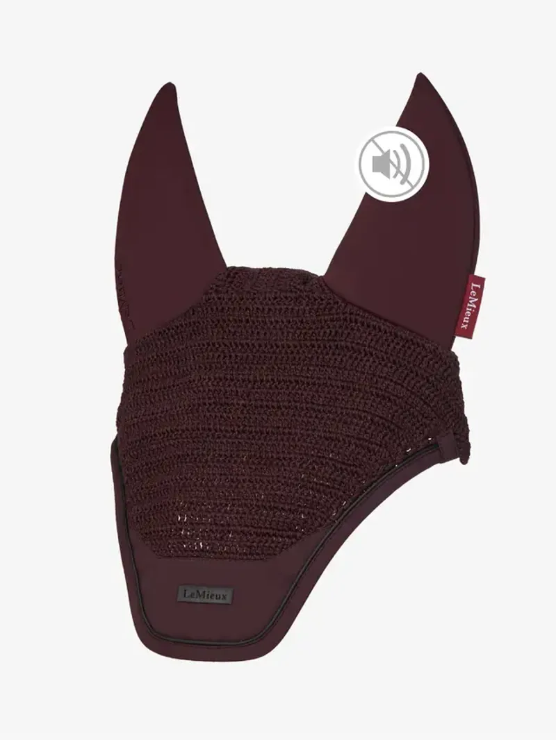 LeMieux Essence Acoustic Fly Hood - Damson-3