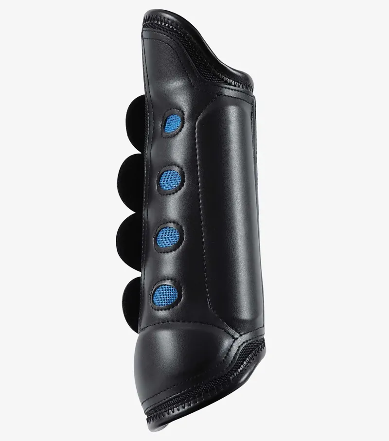 Premier Equine Air Cooled Original Eventing Boots - Black Medium Hind-4