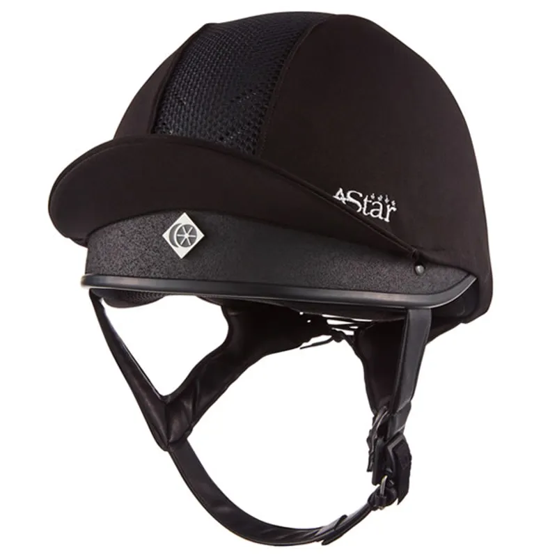 Charles Owen 4Star Skull Cap - Black