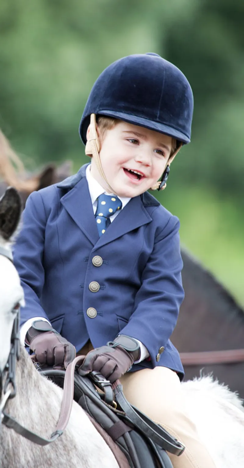 Shires Childs Aston Show Jacket - Navy