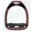 Flex-On Green Composite Ultra Grip Stirrup Irons - Brown/Black/Black