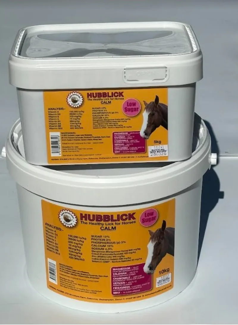 Hubblick Low Sugar Horse Lick - Calm