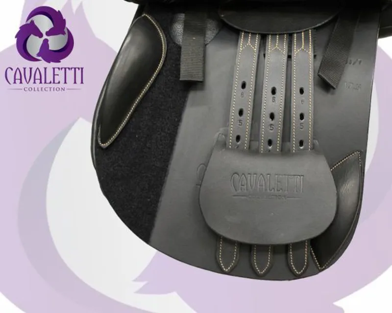 Cavelletti Collection Jump Saddle - Brown 17-1