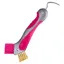 Imperial Riding Hoof Pick with Scraper - Pink